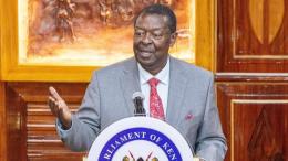 File image of Prime Cabinet Secretary Musalia Mudavadi