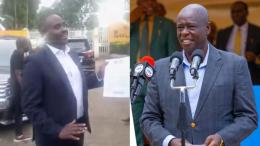 File image of Cleophas Malala and Rigathi Gachagua