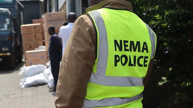 File image of a NEMA police officer