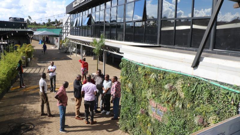 File image of NEMA officials at Habanos Club