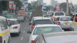 File image of a traffic snarl up along Mombasa Road