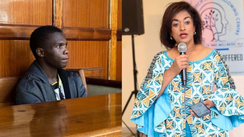 File image of Titus Sifuna and Nairobi Woman Rep Esther Passaris
