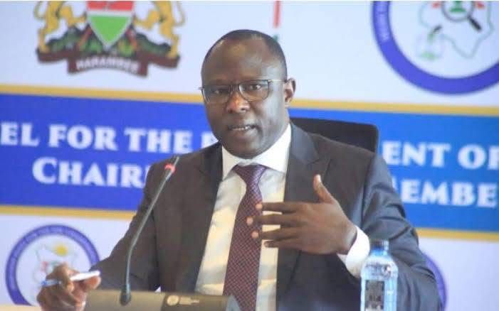 File Image of Erastus Edung Ethekon, who is the IEBC Chairperson nominee.