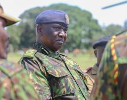 File image of Inspector General of Police Douglas Kanja.