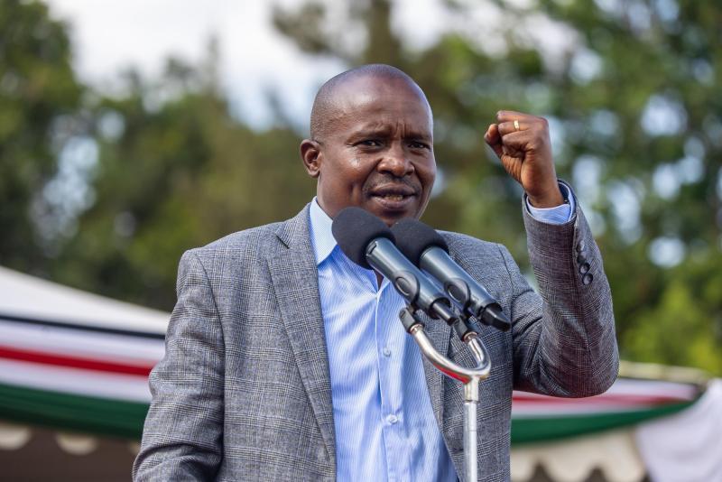 File image of Deputy President Kithure Kindiki