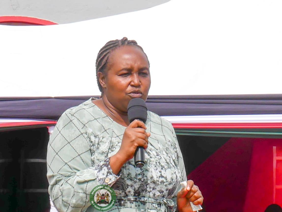 File image of Aldai MP Marianne Kitany.