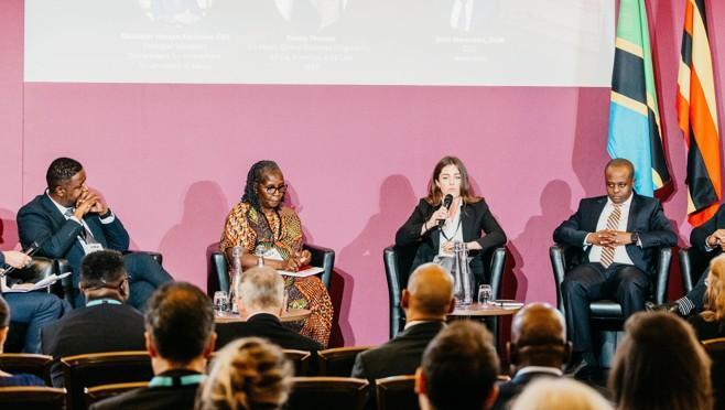 File Image of panelists at the first-ever East Africa Trade and Investment Forum (EATIF) in London.