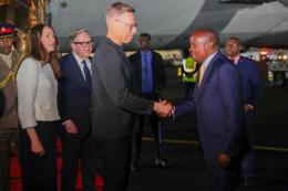 File image of Alexander Stubb with DP Kithure Kindiki.