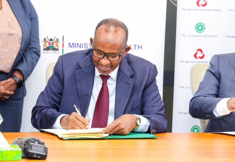 Health CS Aden Duale.