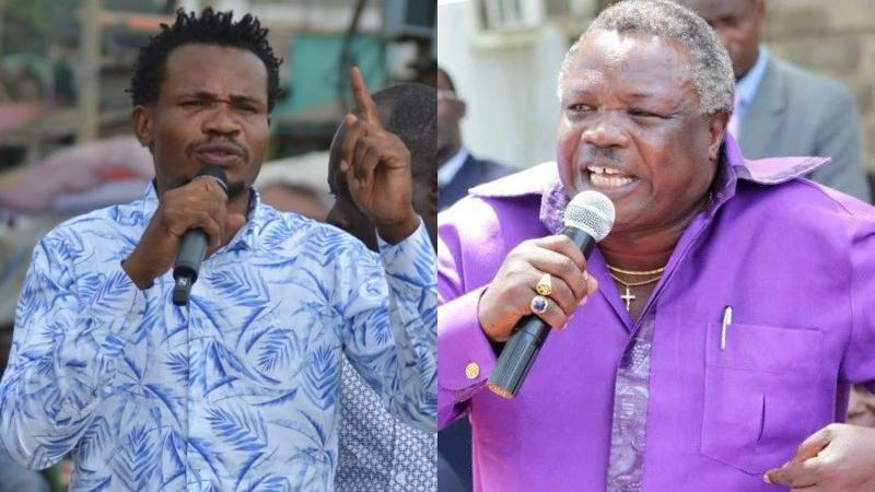 File image of Peter Salasya and Francis Atwoli