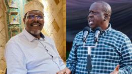 File image of Miguna Miguna and Fred Matiang'i