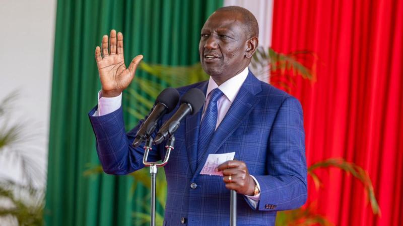 File image of William Ruto