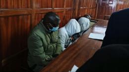 File image of senior officers in Baby Lendo murder case