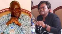 File image of Deputy Governor Oyugi Magwanga and Governor Gladys Wanga
