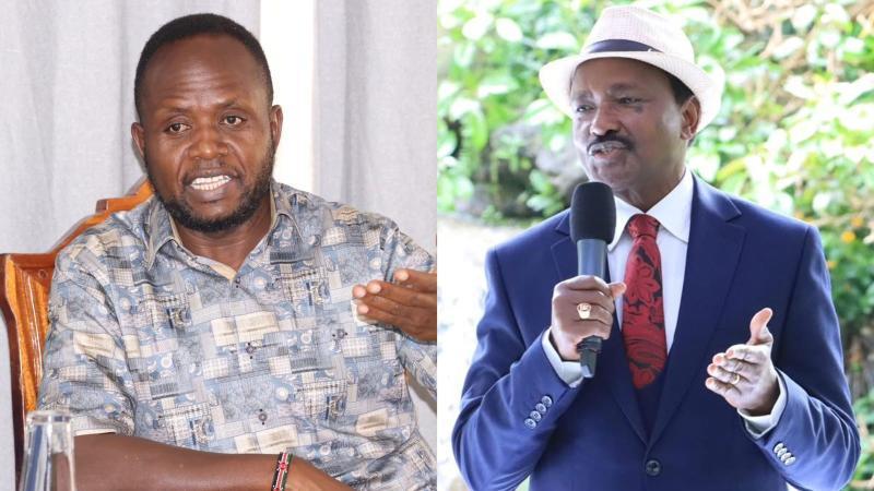 File image of Trans Nzoia Governor George Natembeya and Wiper leader Kalonzo Musyoka