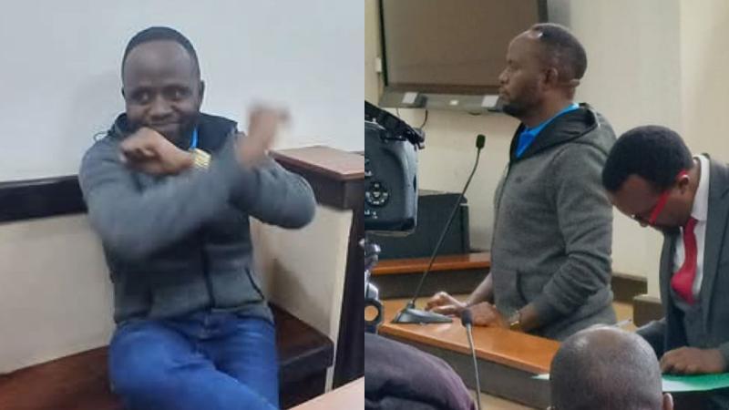 File image of Trans Nzoia Governor George Natembeya in court
