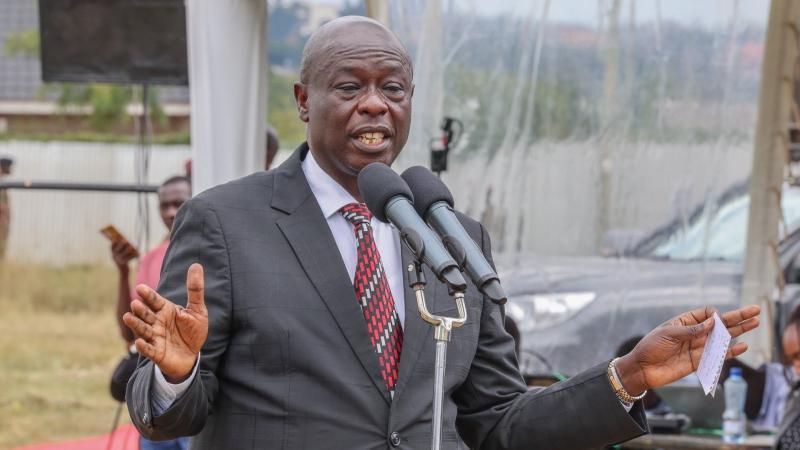 File image of former Deputy President Rigathi Gachagua
