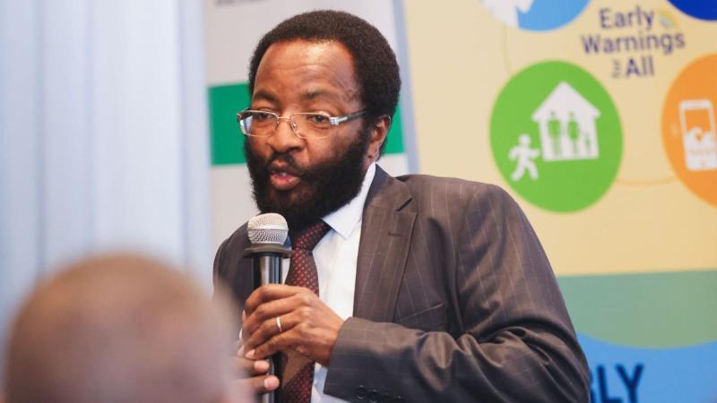 File image of Kenya Meteorology Department Director David Gikungu
