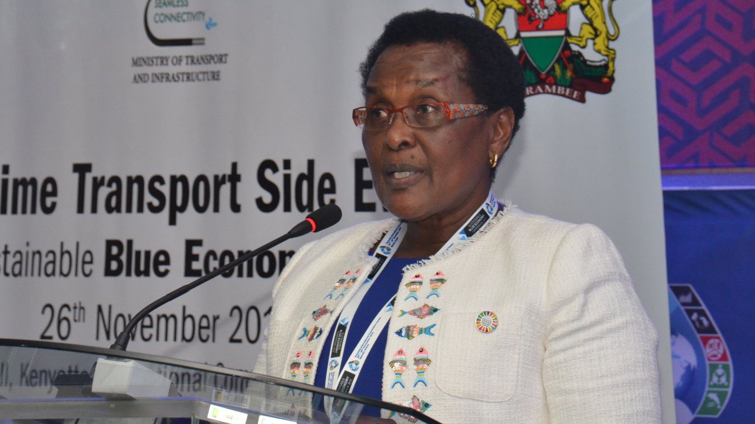File image of Kenya Maritime Authority (KMA) CEO Nancy Karigithu