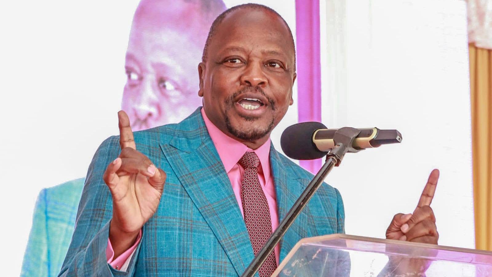 File image of Agriculture Cabinet Secretary Mutahi Kagwe