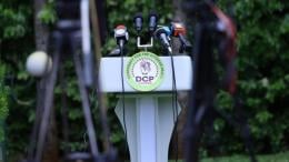 File image of DCP Party microphone stand