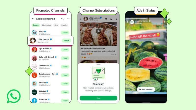 WhatsApp is set to introduce ads on the Updates tab