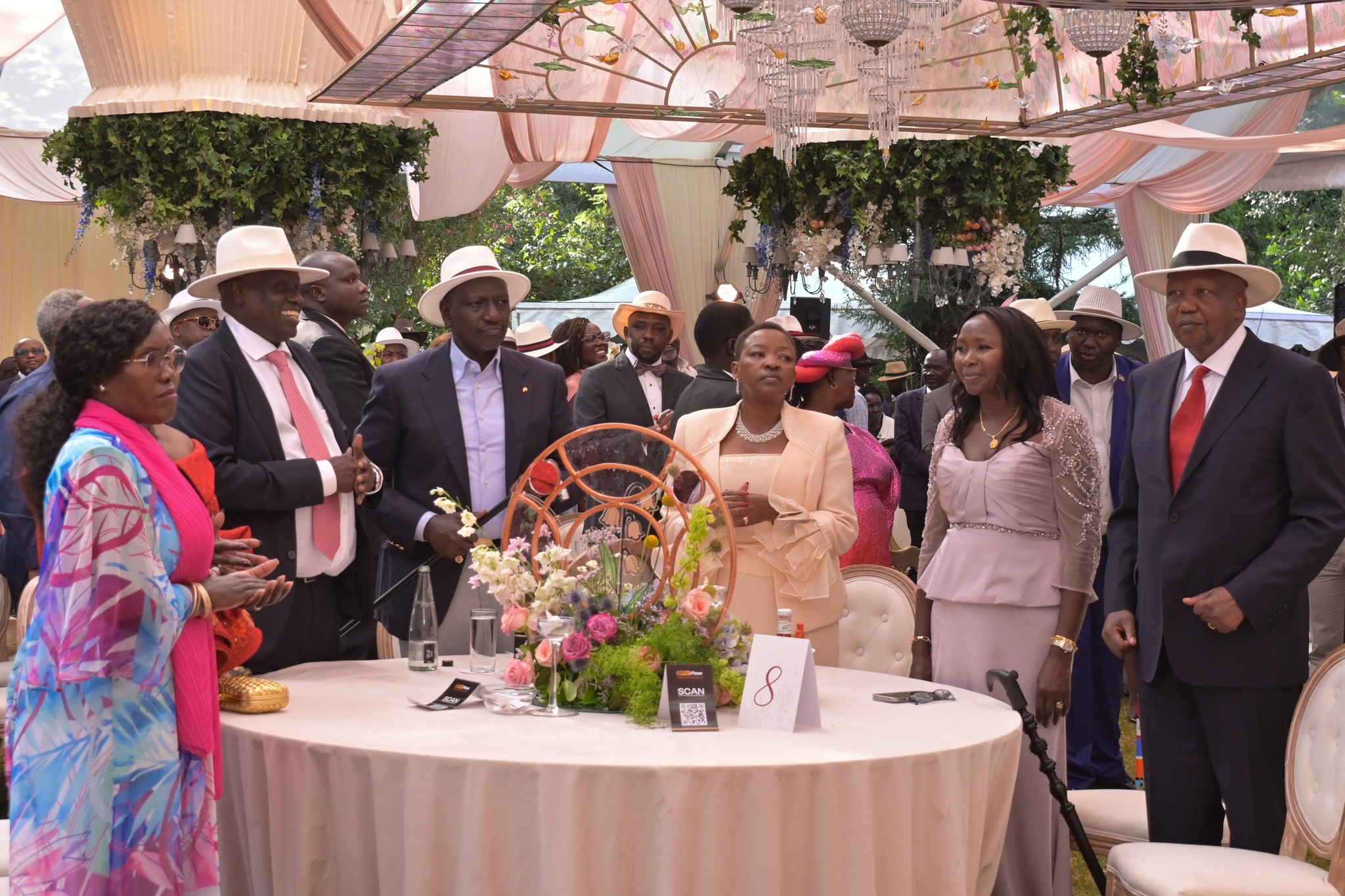 President Ruto graces pre-wedding of  Nicole Langat and Brian Belio.