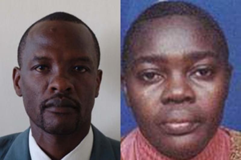 Collage photo of National Treasury officials who were illegally paid Ksh39 million.