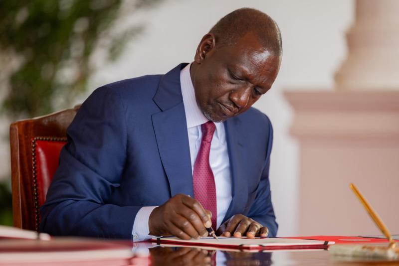 File image of President William Ruto.