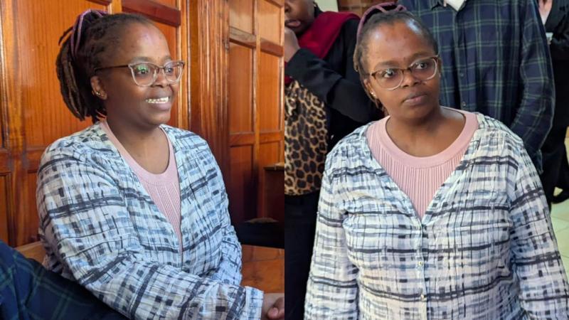 File image of Rose Njeri at the Milimani Law Courts