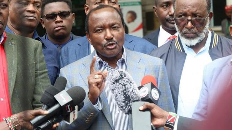File image of Wiper leader Kalonzo Musyoka