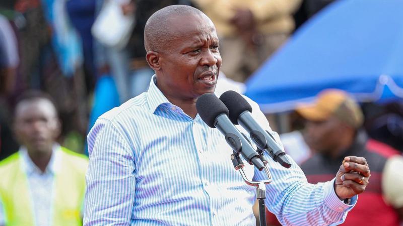 File image of Deputy President Kithure Kindiki