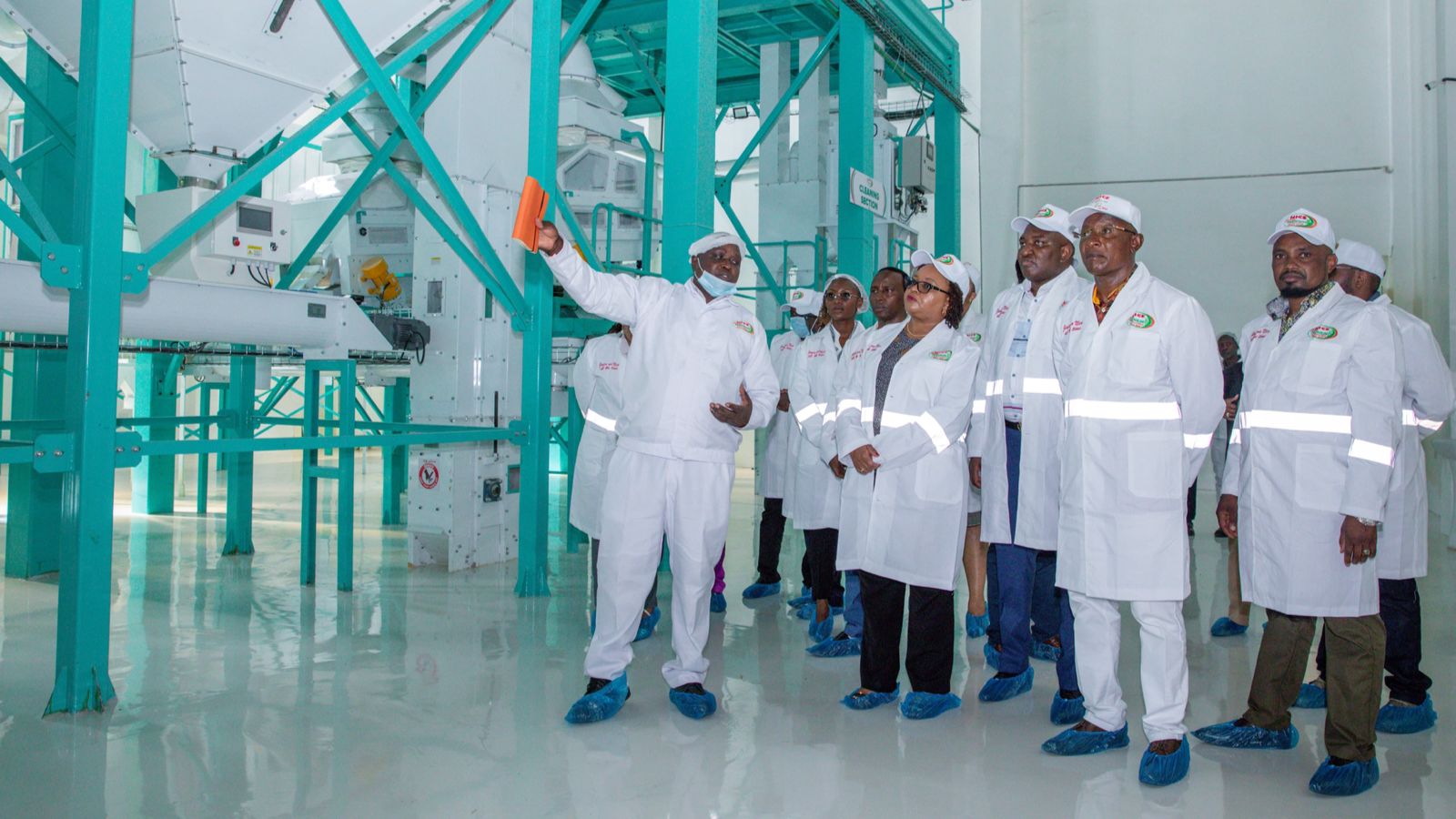 File image of Governor Anne Waiguru during the launch of Nice Extra Premium millers