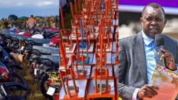 File image of Kapseret MP Oscar Sudi and donations
