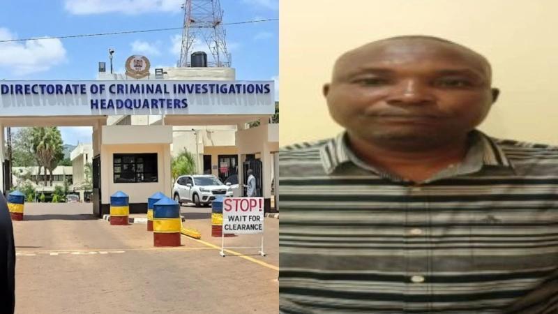 File image of the DCI headquarters and the suspect Rev. Richard Njuguna