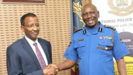 File image of IPOA Chairman Ahmed Issack and Inspector General Douglas Kanja