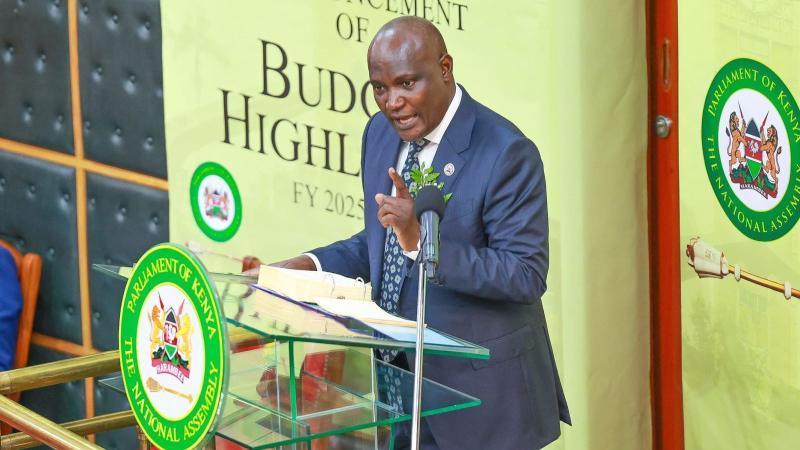 File image of Treasury CS John Mbadi