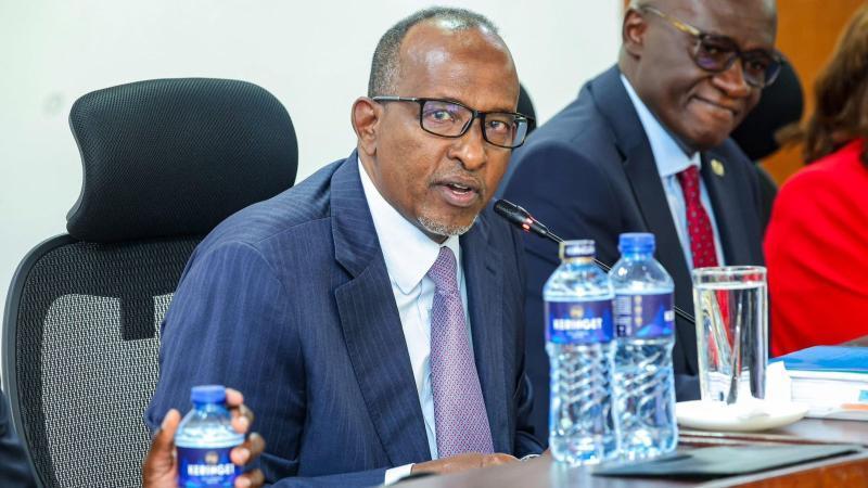 File image of Health Cabinet Secretary Aden Duale