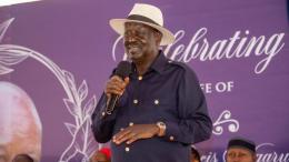 File image of Azimio leader Raila Odinga