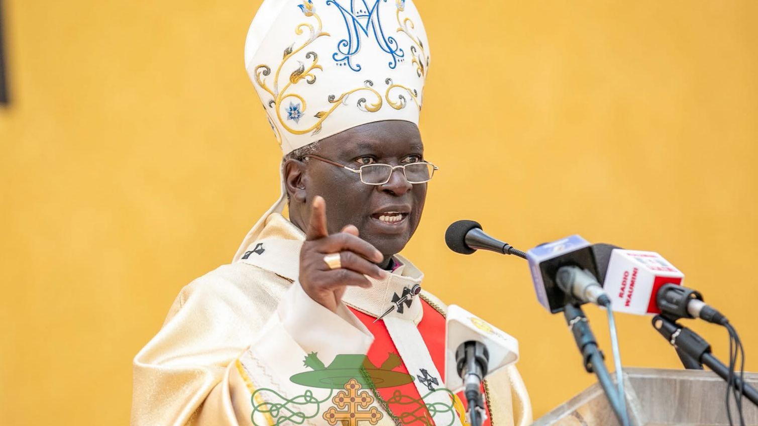 File image of Archbishop Philip Anyolo