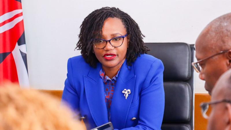 File image of Diaspora Affairs PS Roseline Njogu