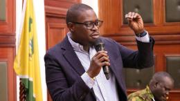 File image of Nairobi Governor Johnson Sakaja