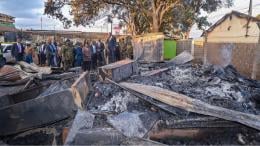File image of damaged property in Kikuyu