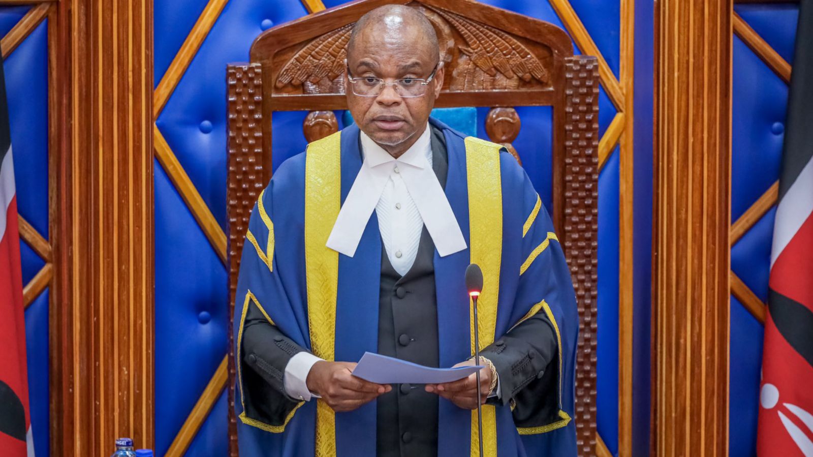 File image of Senate Speaker Amason Kingi