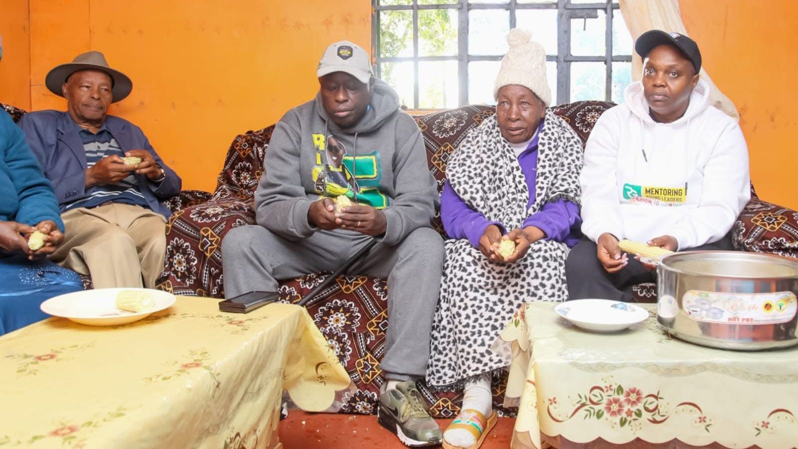 File image of former Deputy President Rigathi Gachagua and his family