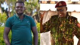 File image of Albert Ojwang and Deputy Inspector General Eliud Lagat
