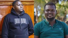 File image of James Mukhwana and Albert Ojwang