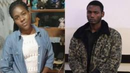 File image of Sylvia Kemunto and Eric Mutinda