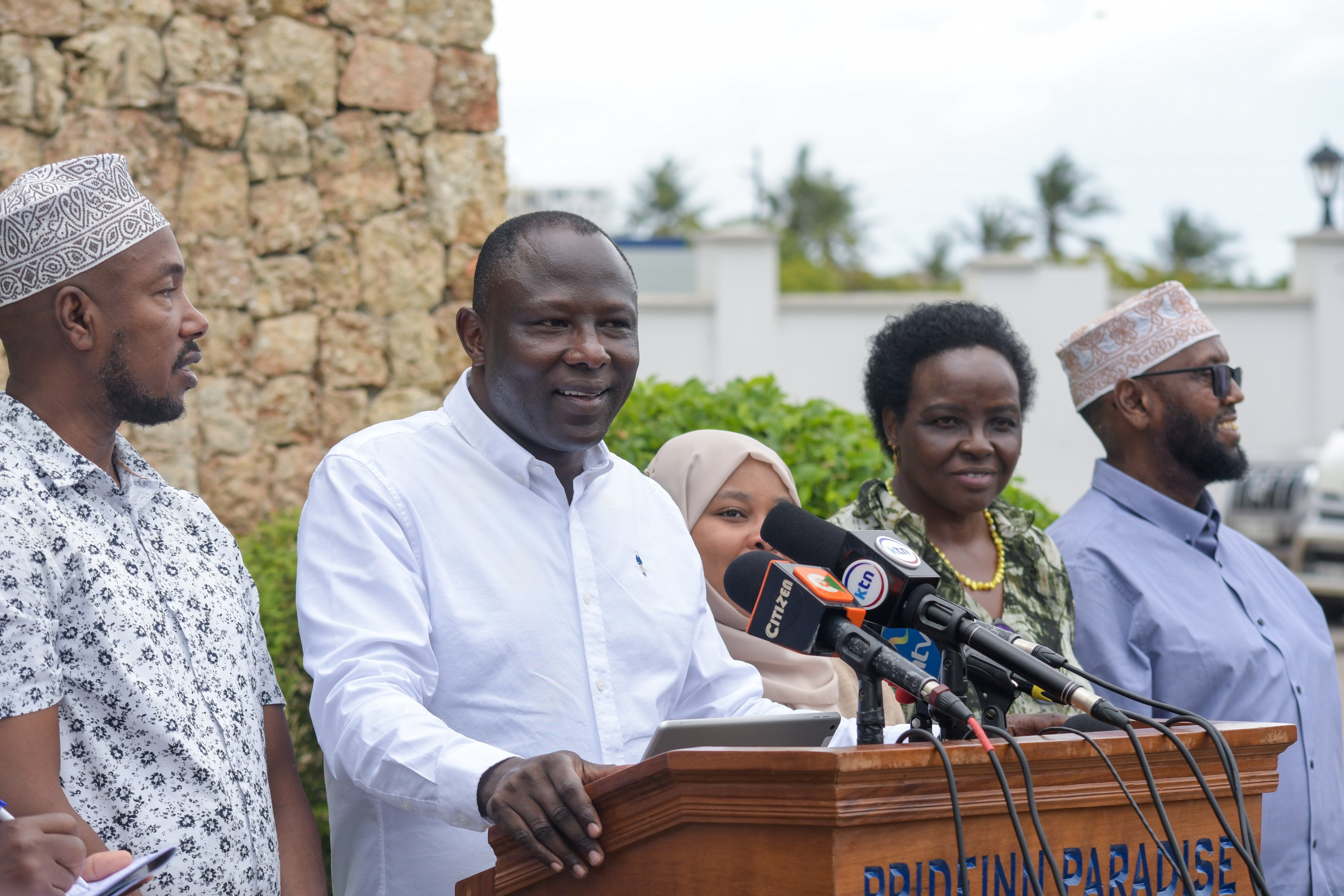File image of IEBC Chair Erastus Edung Ethekon