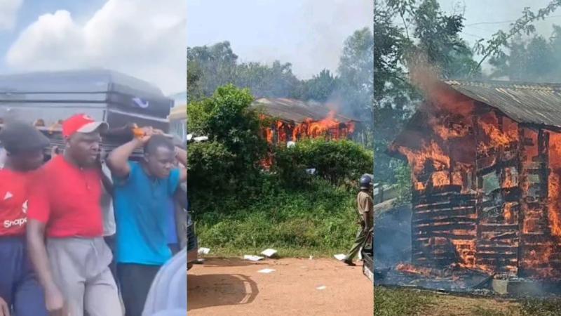 File image of scenes at Mawego Police Station